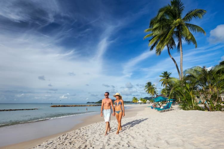 Couple on beach